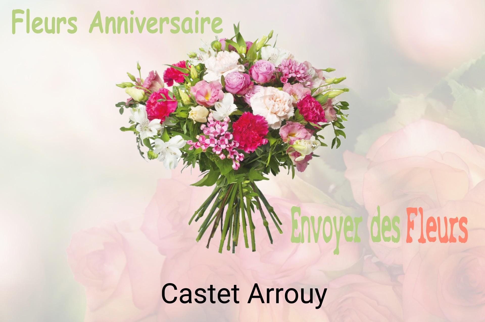 Bouquet de fleurs d’anniversaire livré à Castet-Arrouy