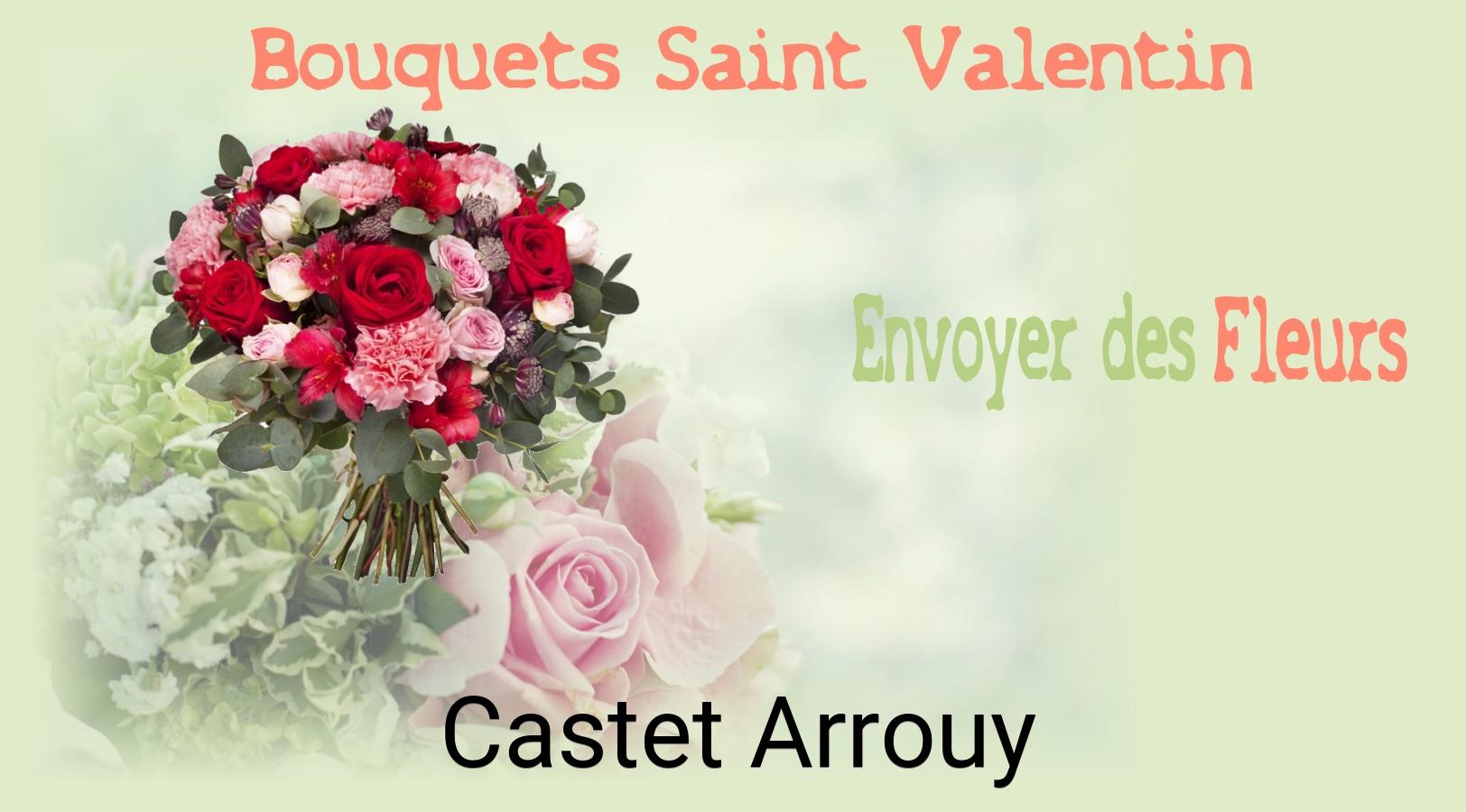 Roses de Saint-Valentin livrées à Castet-Arrouy